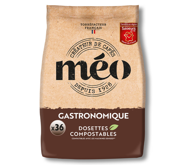 36 Weiche Kaffeepads Gastronomisch - CAFES MEO