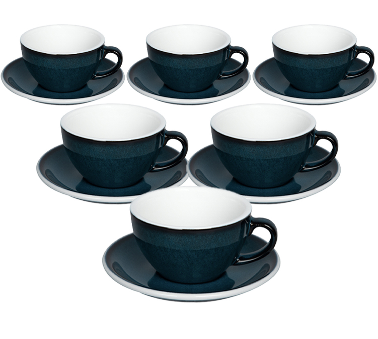 Tasses - LOVERAMICS - Cappuccino et sous-tasses Night Sky Egg 20 cl 