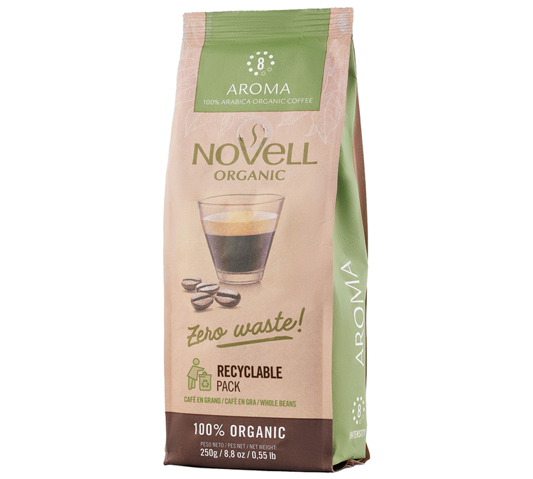 250 g - Kava u Zrnu - Bio Aroma - CAFÉS NOVELL