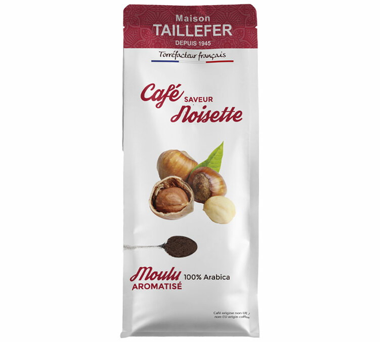 225 g - Café moído - Aromatizado avelã - MAISON TAILLEFER