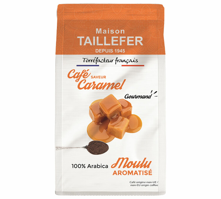 112,5 g - Café moído - Aromatizado com caramelo - MAISON TAILLEFER
