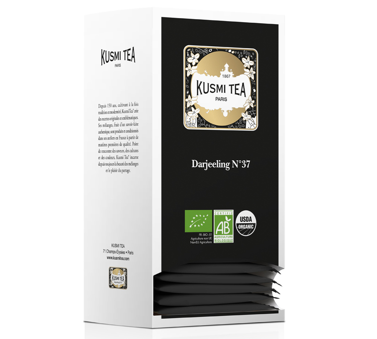 Дарджилинг чай № 37 Био - 25 пакетчета - KUSMI TEA