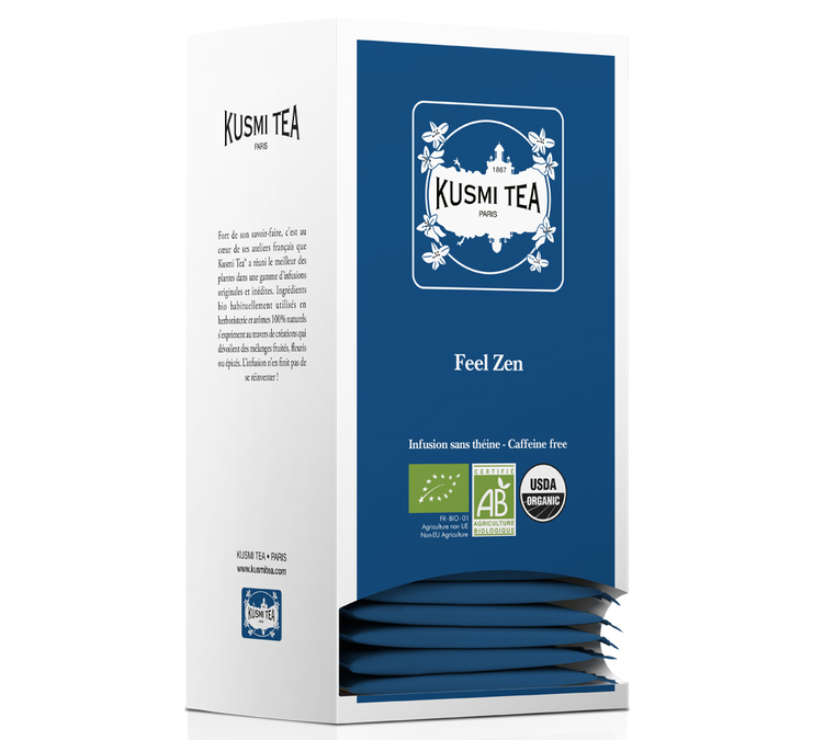 Bio Rooibos Feel Zen - 25 torebek - KUSMI TEA