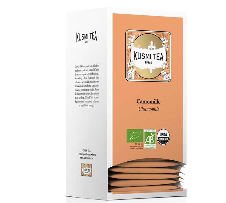 Økologisk Kamille Infusjon - 25 poser - KUSMI TEA