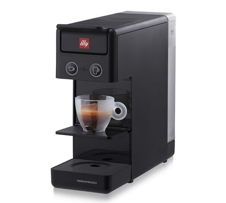 Y3.3 Iperespresso Musta kapselikone Illy
