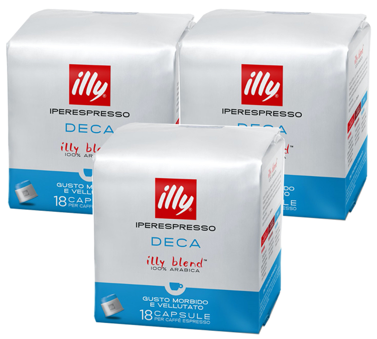 54 Capsule Iperespresso Decaffeinato Tostatura Classico - Illy
