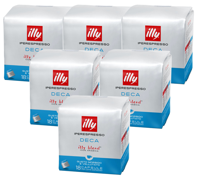 108 Iperespresso Kapsulės Be Kofeino Klasikinės Skrudintos - Illy