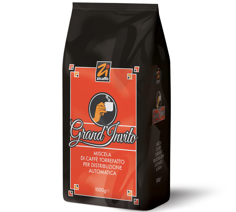 1 kg - Καφές σε κόκκους - Invito - ZICAFFÈ