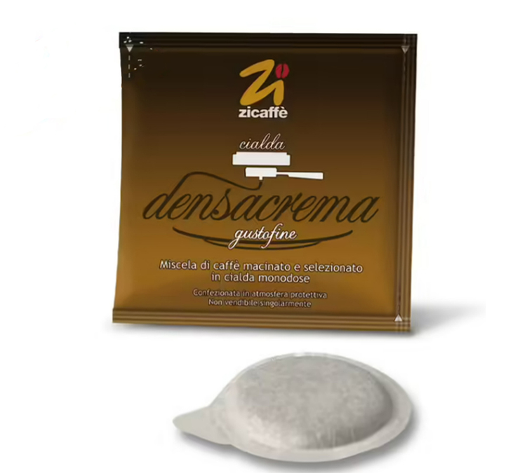 100 ESE-kapsler Cialda Densacrema Fine - ZICAFFE