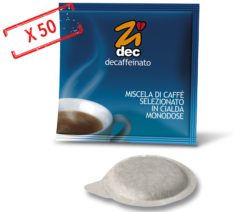 50 ESE-pads Zidec Cialda Decafeïne - ZICAFFE