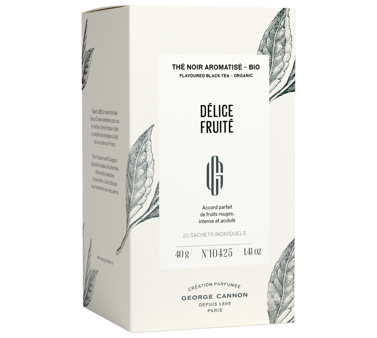 Tè Nero Delizia Fruttata Bio - 20 bustine - GEORGE CANNON