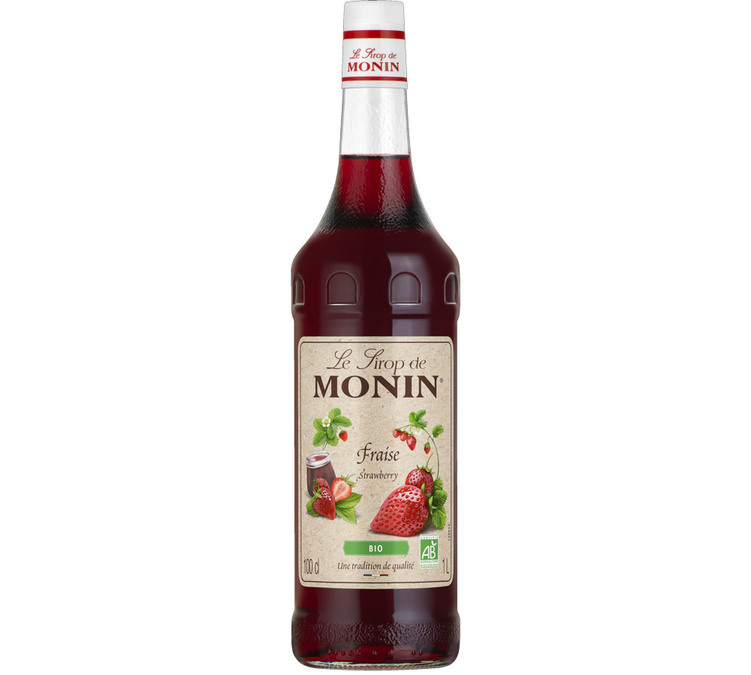 Bio Monin Szirup - Eper - 1 L