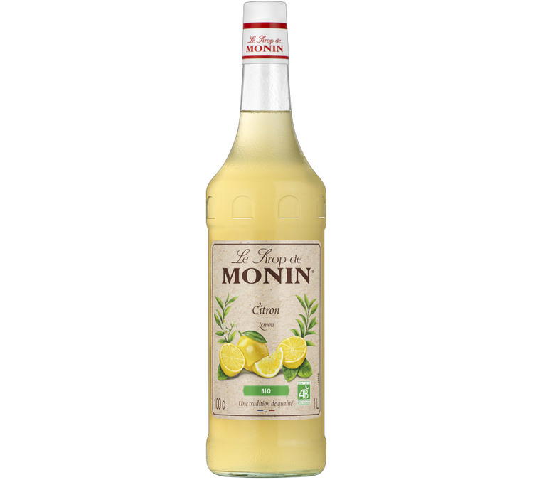 Βιολογικό σιρόπι Monin - Λεμόνι - 1 L
