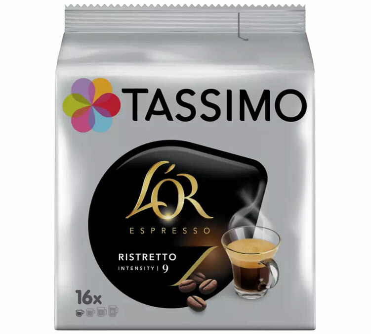 16 L'OR Espresso Ristretto pads - TASSIMO