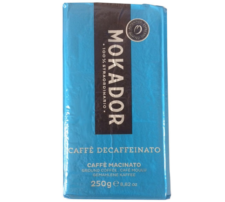 250 g - Café moulu - Décaféiné - MOKADOR CASTELLARI