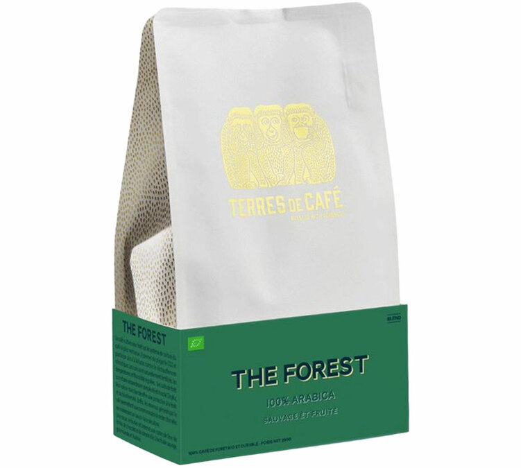 250 г - Кафе на зърна - The Forest Био - TERRES DE CAFÉ