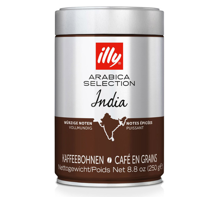 250 g - Kahvipavut - Arabica Valinta Intia - ILLY