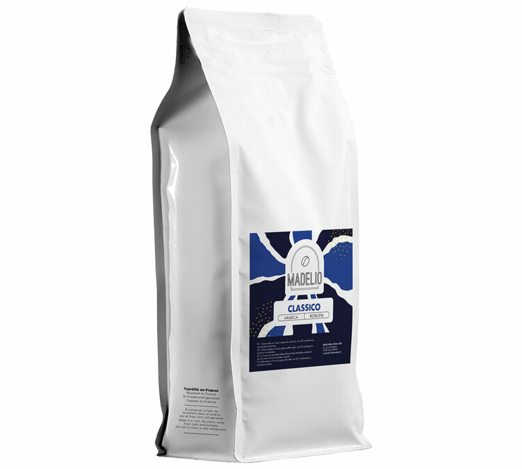 1 kg - Hele Kaffebønner - Madelio Classico - MADELIO