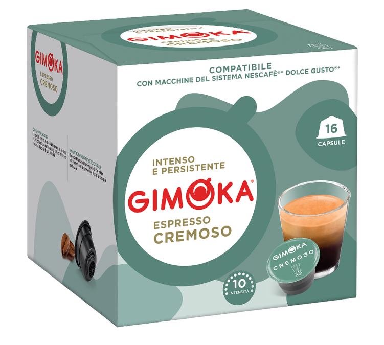16 Kompatible Kapseln Nescafé* Dolce Gusto* Cremoso - GIMOKA