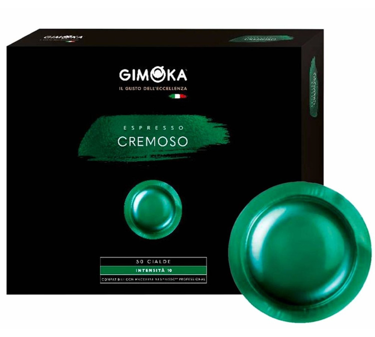 50 cápsulas compatibles con Nespresso* Pro Cremoso – GIMOKA