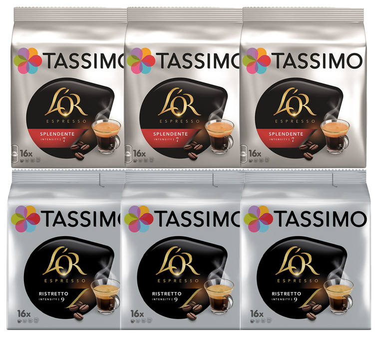 Entdeckungspackung 96 l'Or Espresso Kapseln - TASSIMO