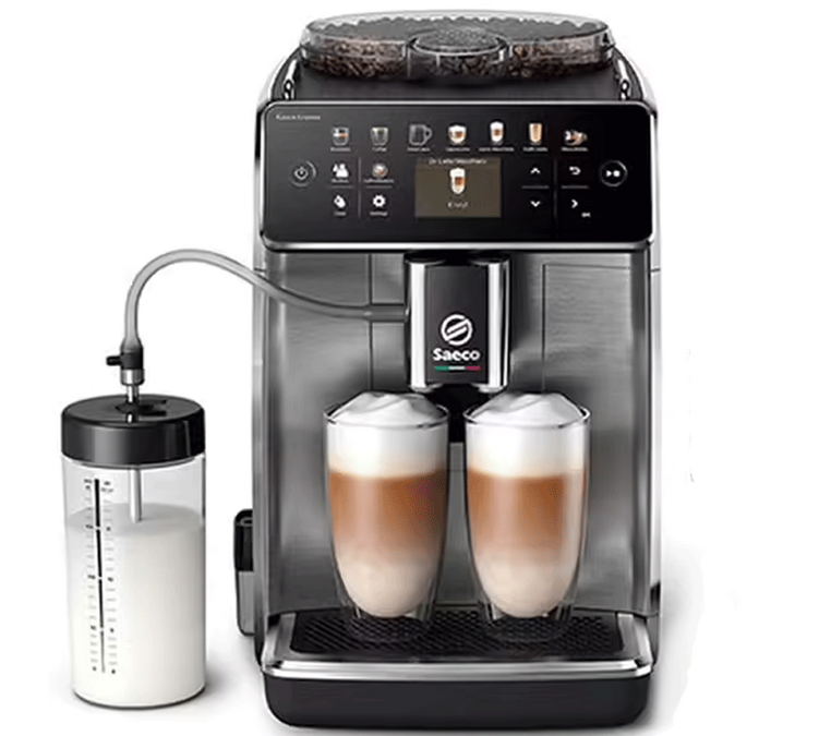 Malūnėlis Espresso SAECO Gran Aroma SM6585/00 Pilkas Metalas