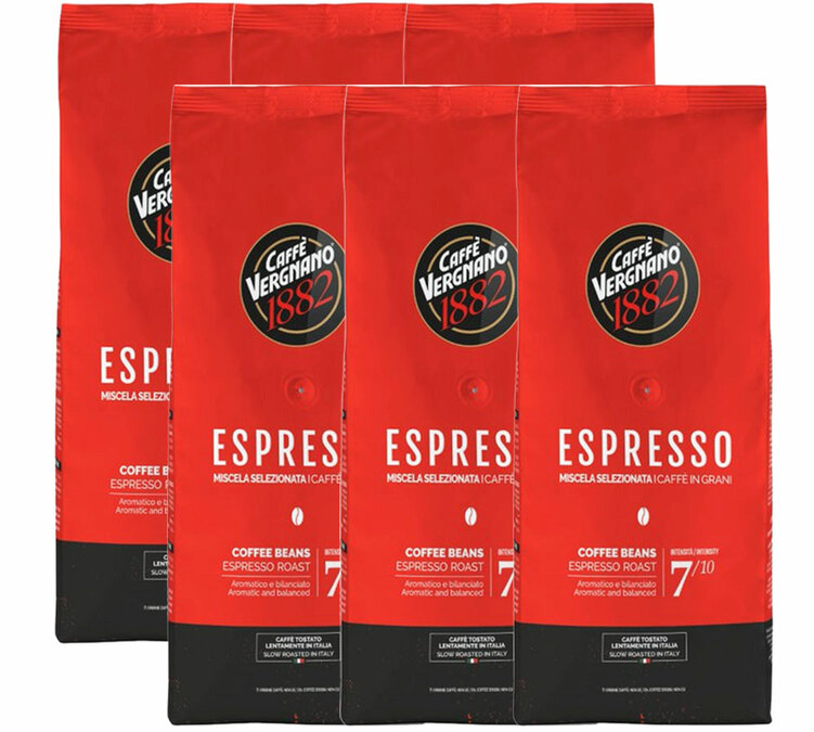 Caffè in grani Caffè Vergnano Espresso 6x1kg