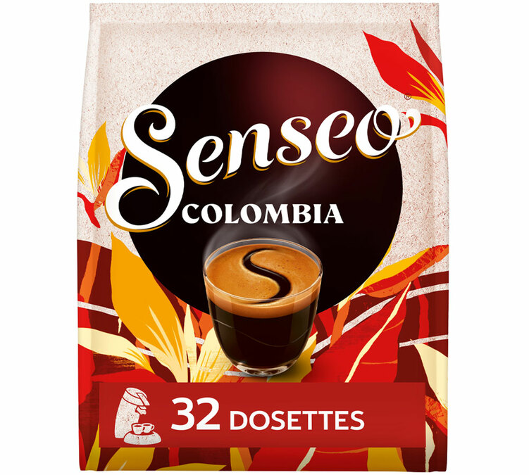 32 Cápsulas flexibles de café Colombia Espresso - SENSEO