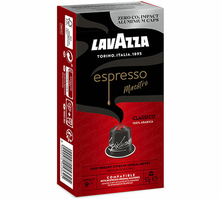 10 Kompatybilnych Kapsułek Lavazza Maestro Classico do Nespresso* Original