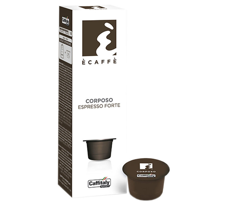 10 Capsule Caffitaly Corposo - 55% Robusta / 45% Arabica