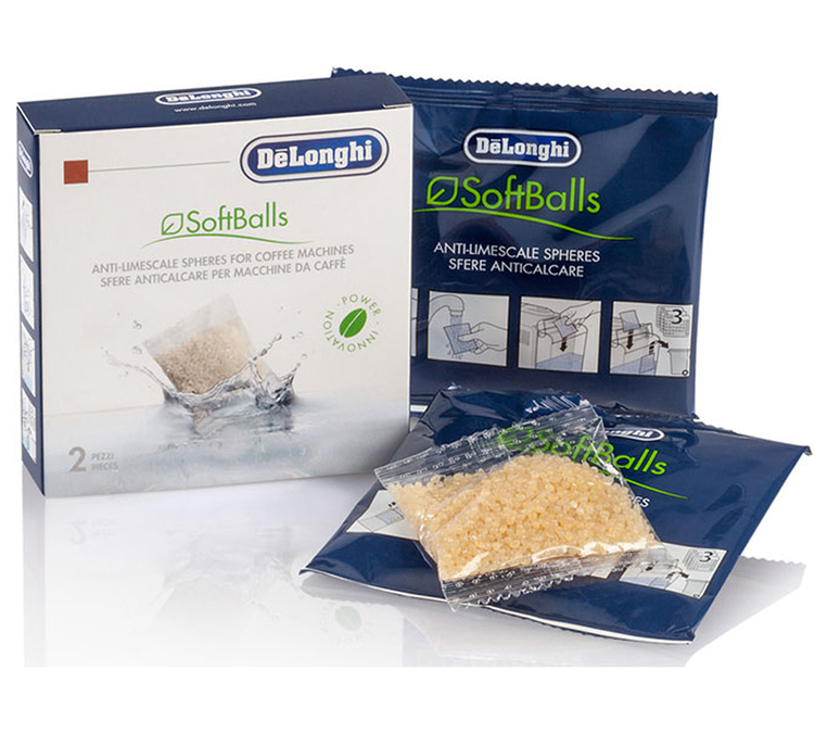 Vedlikeholdsprodukter - DELONGHI - SOFT BALL avkalkningskuler DLSC551
