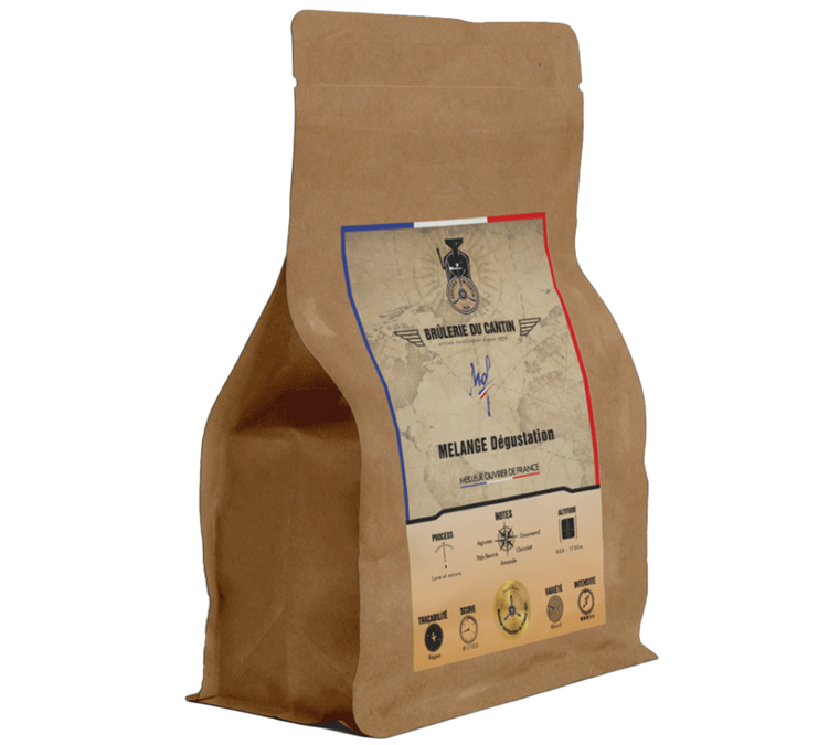 250 g - Kahvipavut - Maistelusekoitus 100% Arabica - BRÛLERIE DU CANTIN