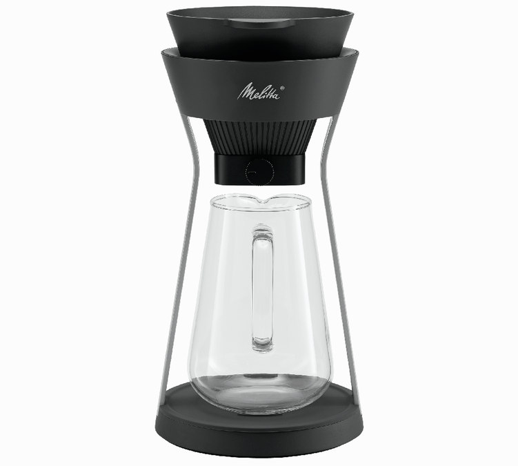 Infusor de café AMANO Slow Coffee filtração manual - PRATA - Melitta