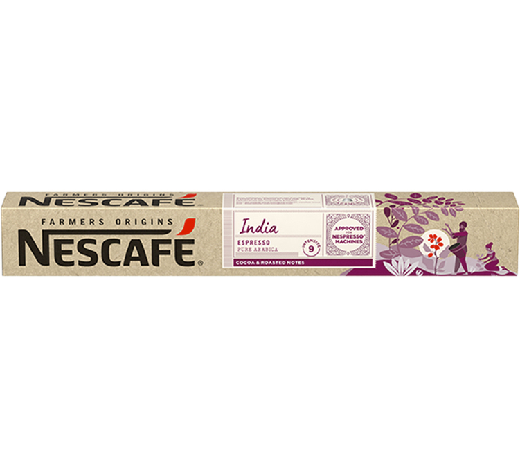 10 capsules compatibles Nespresso* Original origins India - NESCAFE FARMERS