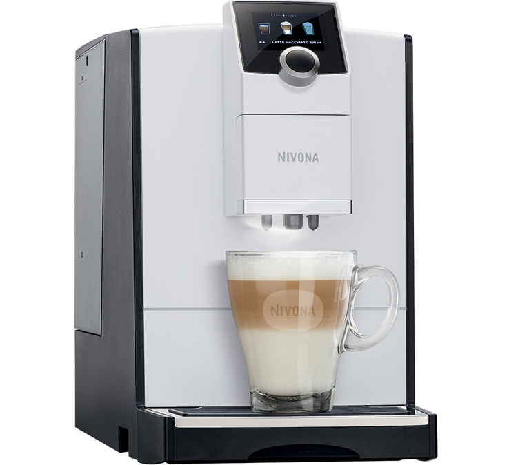 NIVONA CafeRomatica 796 Weiß-Chrom Espressomühle