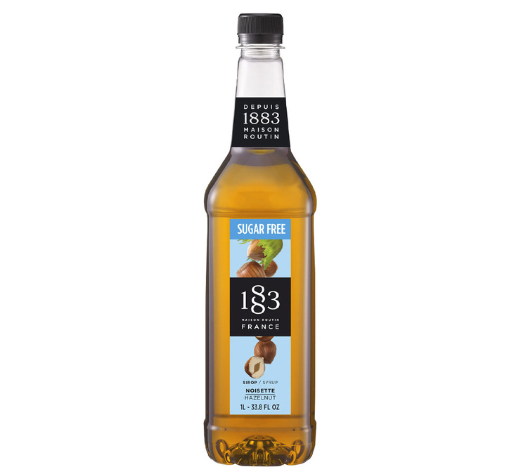 1883 Routin Sukkerfri Hasselnøttsirup - Plastflaske - 1L