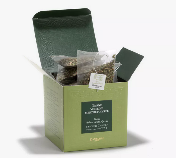 Infusão de Verbena e Hortelã Herboristerie d'Orgeval - 25 saquetas - DAMMANN FRÈRES