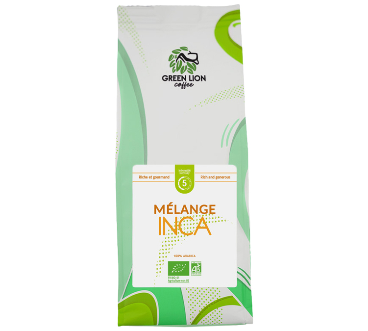 250 g - Caffè macinato - La Miscela Inca Bio - GREEN LION COFFEE