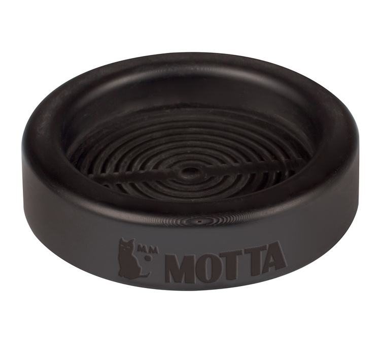 Motta tapis d'accueil noir pour tamper en caoutchouc