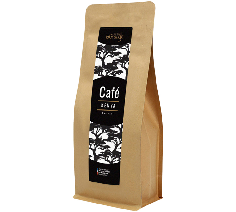 200 g - Helkaffebønner - Kenya Safari - LAGRANGE