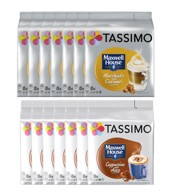Paket Otkrivanja 112 kapsula - Maxwell House - TASSIMO