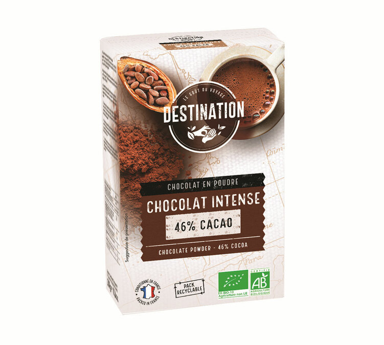 Ekologisk kakaopulver 46% kakao - Vrac 300g - DESTINATION
