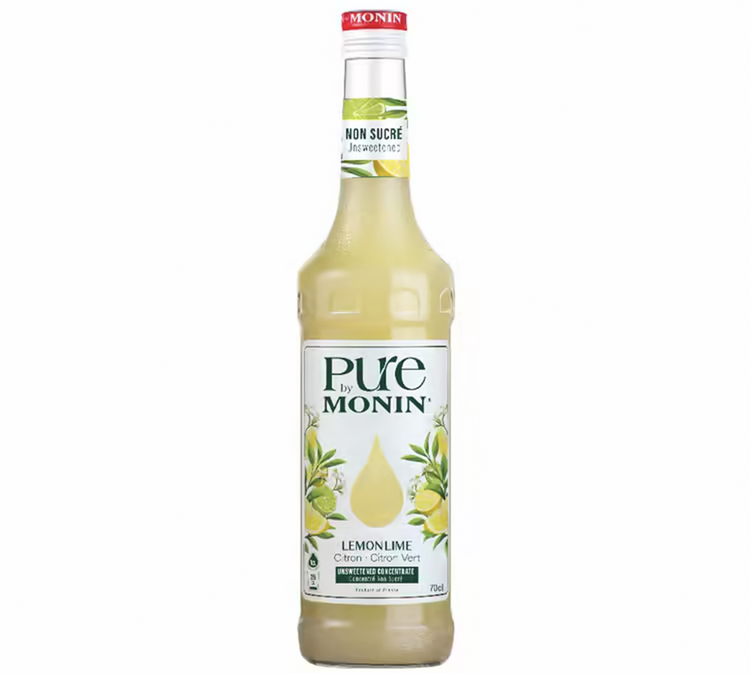 Pure från Monin - Citron och Lime - 70 cl
