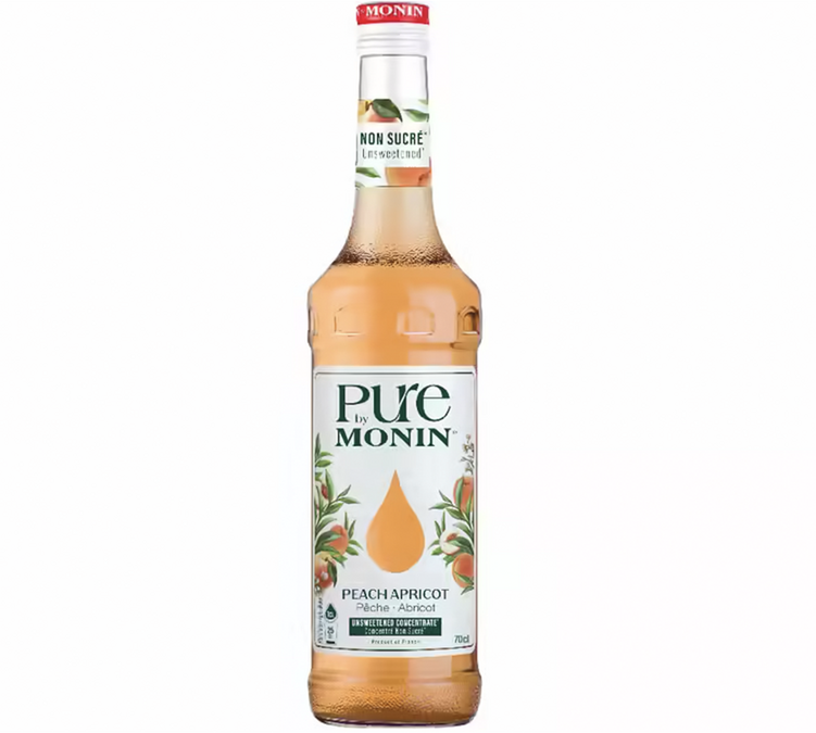 Pure by MONIN - Perzik en Abrikoos - 70 cl