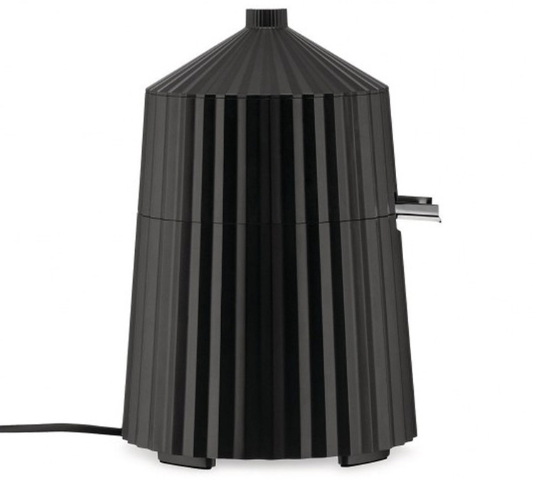 Zwarte geplooide citruspers - Alessi
