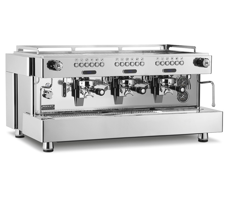 Professionelle Espressomaschine ROCKET ESPRESSO RE A Timer 3 Gruppen