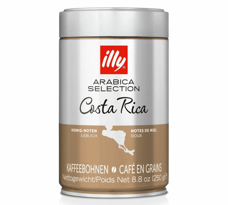 250 g - Café em Grão - Seleção Arábica Costa Rica - ILLY