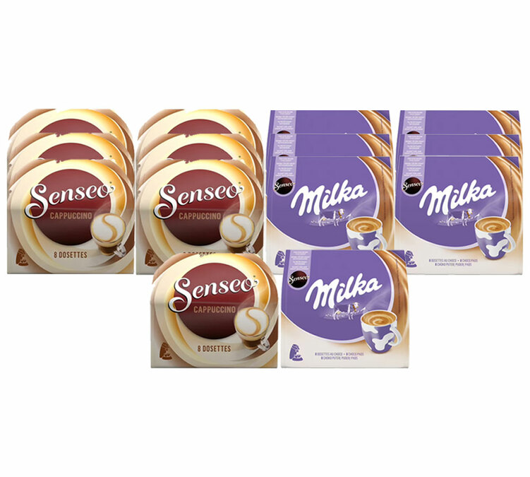 112 Cápsulas Senseo® Cappuccino y Chocolate Pack - Senseo®