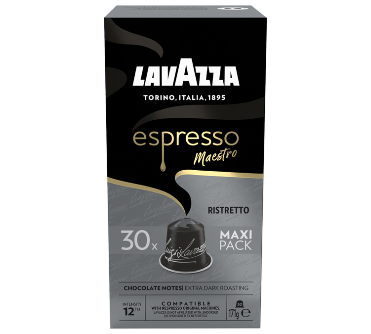 30 Nespresso* Compatibele Capsules Ristretto - LAVAZZA