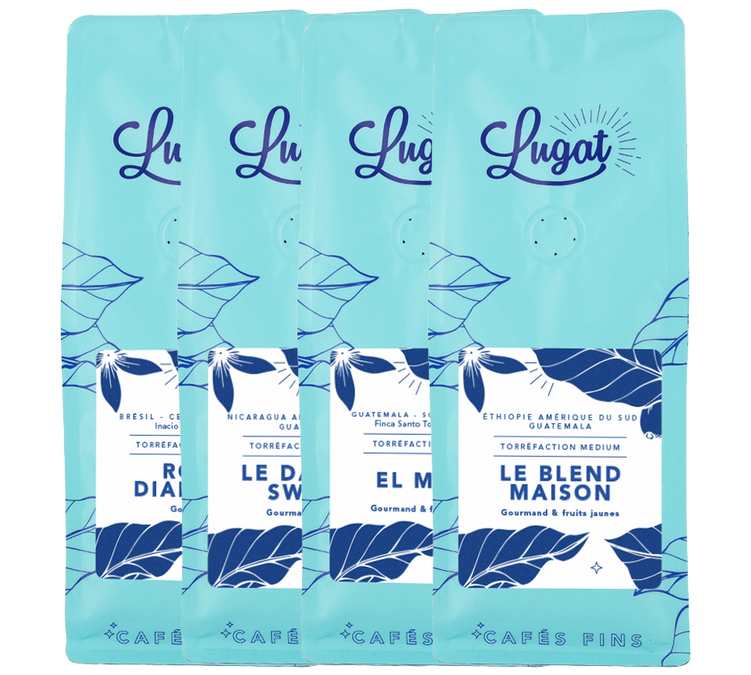 250 g - Café molido - Pack Slow Coffee - LUGAT